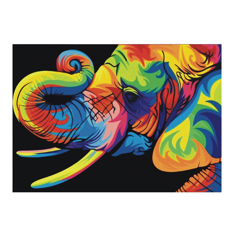 5D алмазная живопись пейзаж животное картина круглый комплект ювелирных изделий для вышивания замок полная мозаика дизайн ремесла домашний декор подарок