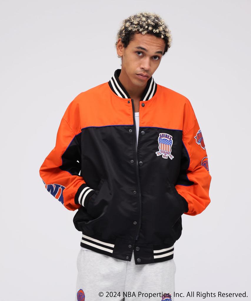 КУРТКА НБА НЕЙЛОНОВАЯ L 150 Оранжевая [Avirex] Мужская 783-5152010