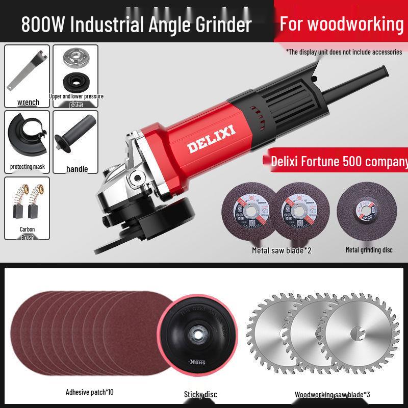 High-Power Multifunctional Angle Grinder and Polisher