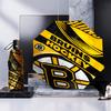 Эмблема Bruins Хоккейный зонт Складной зонт, автоматический зонт 8 спиц для путешествий, кемпинга Подарок на Хэллоуин, Рождество