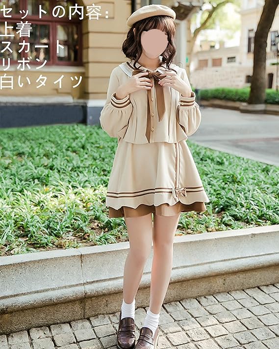JIURUN Униформа Лолита Школьница JK Униформа Mori Girl Школьная Матроска Косплей Школьная Мечтательная Милое Платье, Униформа, Косплей, Юбка, Платье, Униформа,