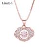 Lindon Women Necklace Pendant Copper Alloy Zircon Fashion Gift