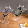 Стойка-манекен для демонстрации ожерелий и держатель для серег