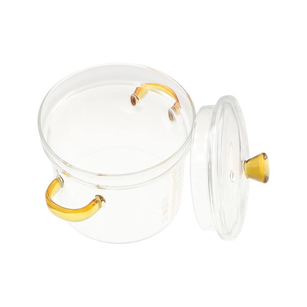Glass Soup Pot Thickened Glass Stockpot Salad Bowl   Ramen