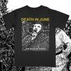Death in June DI6 Правило третей черная плотная хлопковая футболка с коротким рукавом