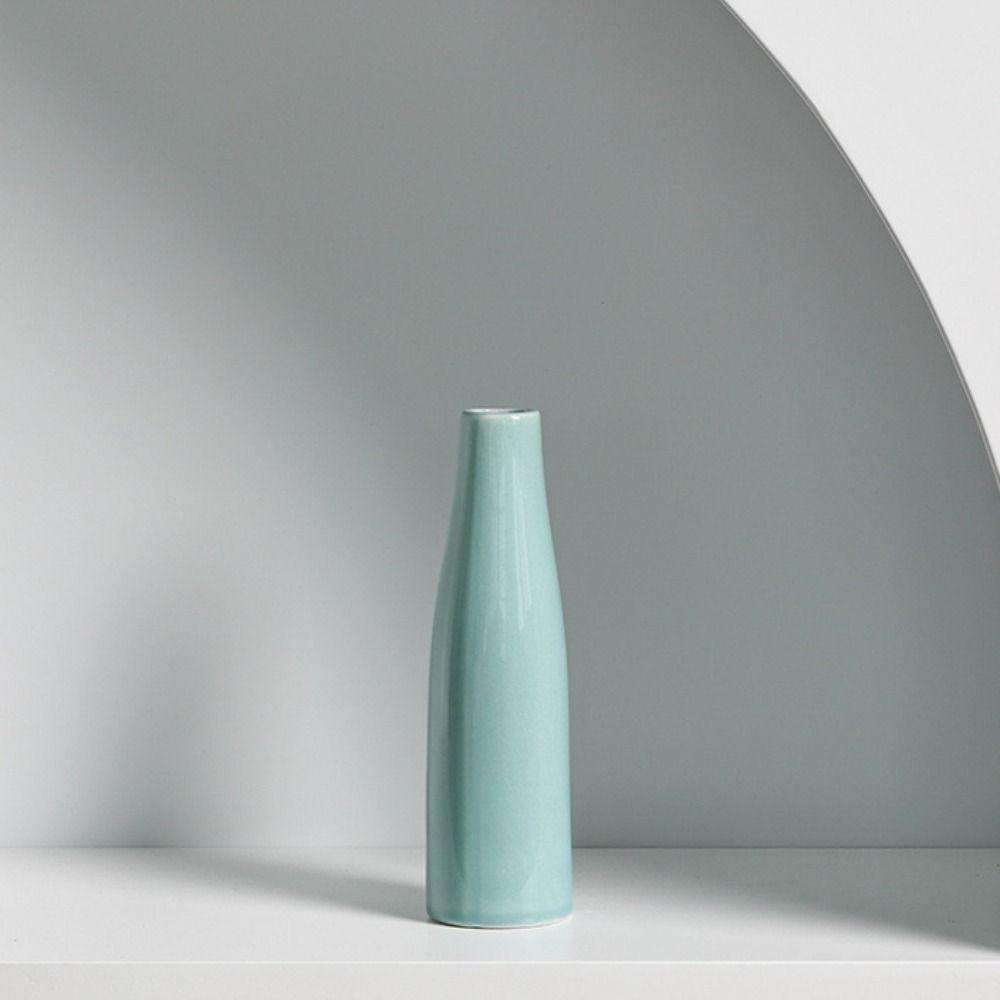 Creative Aromatherapy Bottle Ceramic Flower Pot Nordic Ins Style Flower Vase  Dried Flower