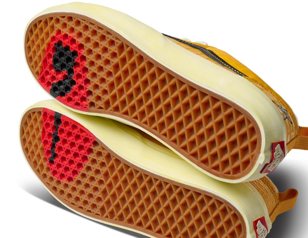 VN000EEGYLW Компания Ковер A Vans Skate Old Skool 36 Горчичный (1977 Пар)(Мужской)