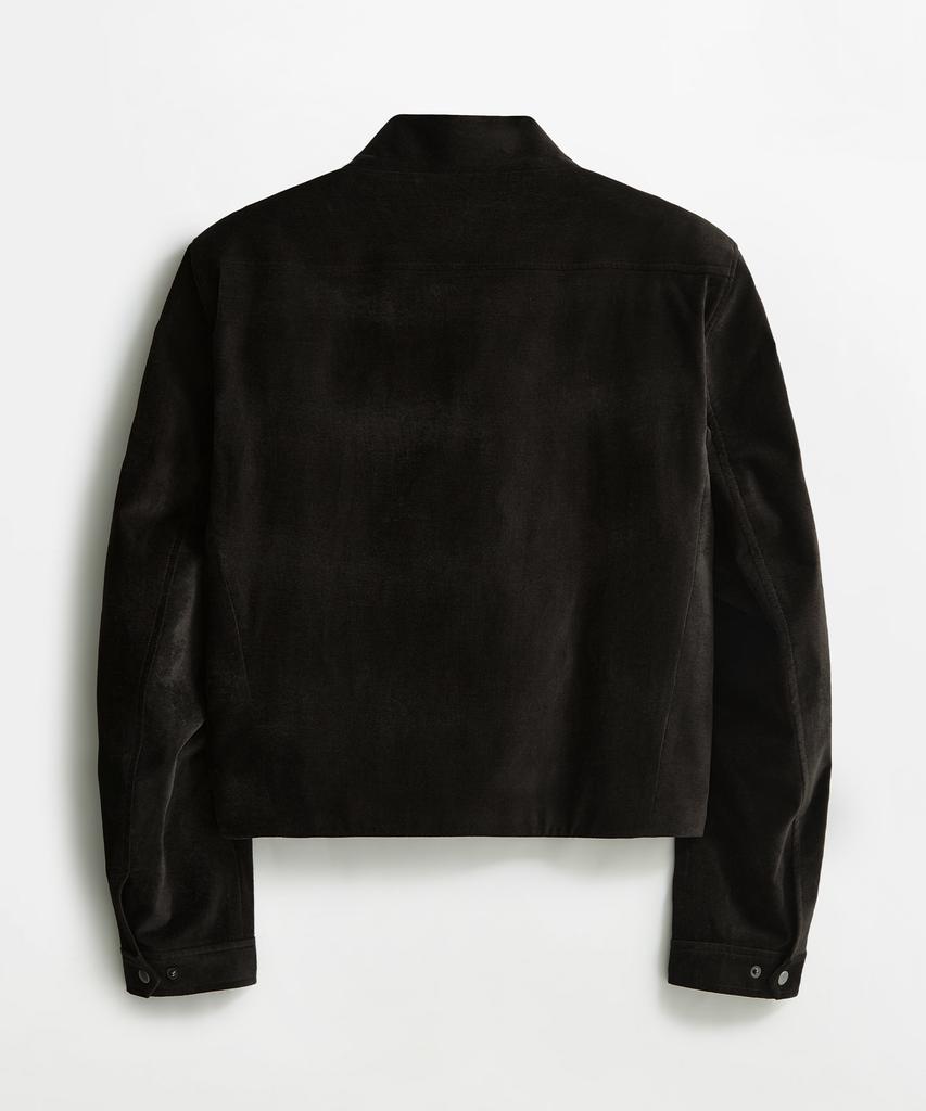 LMOOD Visee Velvet Jacket Dark Brown