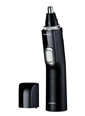 В Нос Волосы Машинка для стрижки Этикет Машинка для бровей Борода Моющаяся [Выпущено 2024/Работает на батарейках] Мужская ER-NGNH1-K