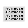 Для Citroen C1 C2 C3 C4 C5 C6 C8 C4L DS3 DS4 DS5LS DS6 Аксессуары Ручка Двери Автомобиля 3D Наклейка Шина Зеркало Заднего Вида Значок Наклейка