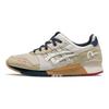 Evisu X Asics Gel-Lyte 3 Ткань Замша Ретро Спорт Низкий Верх Повседневная Обувь Унисекс Кроссовки Дымчато-Серый 1203A301-020