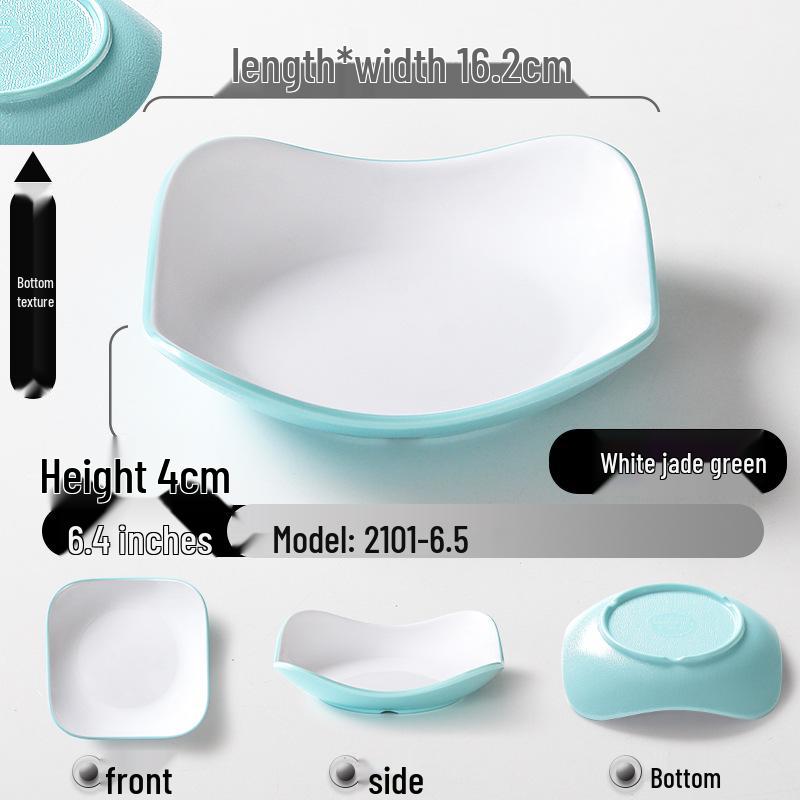 Меламиновая тарелка для закусок и соусов для KTV, ресторана - Креативное холодное блюдо, Имитация фарфора