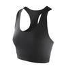 Womens/Ladies Impact Softex Plain Crop Top