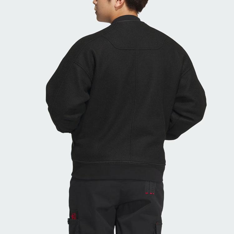 Adidas Куртка Melton серии Wuji Мужские куртки черные IP4910