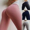 Fitness High Waist Leggings Womens Gym Workout Push Up Trousers Solid Yoga Pants