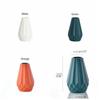 Durable Creative Shaped Flower Pot Nordic Style Vase Ornaments Modern Plastic Flower Vase  Desktop