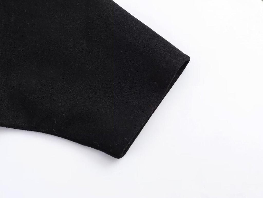 2024 Женское европейское и американское зимнее пальто с лацканами и длинными рукавами, пушистое - Удобная, свободная посадка