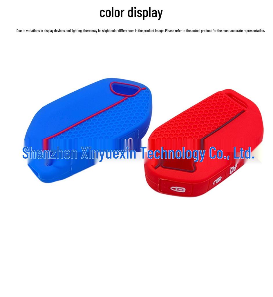 Silicone Protective Key Case for 2023-2026 Kia K5 Telluride 6-Button Remote with Honeycomb Design