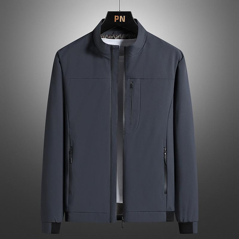 Осенние новые тонкие топы Daddy для мужчин среднего возраста, деловая повседневная рабочая одежда, куртки Cadre