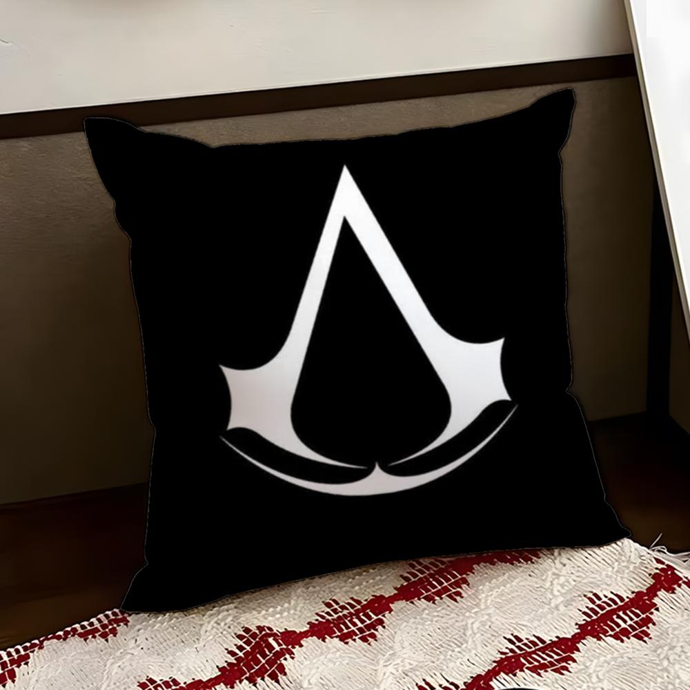 Игровой Assassins Creed Чехол на подушку Двусторонний Мягкий Прочный Чехол для подушки Дом Автомобиль Многоцелевое Использование для Ежедневного Комфорта