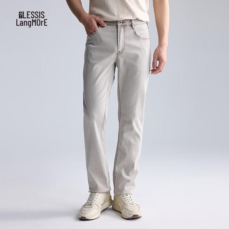 Мужские джинсы Lilang Slim Fit из экологичного эластичного денима