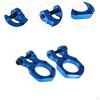 2 Pieces Aluminum Alloy Tow Hook for 1/10 Scale Crawler Truck RC Accessory