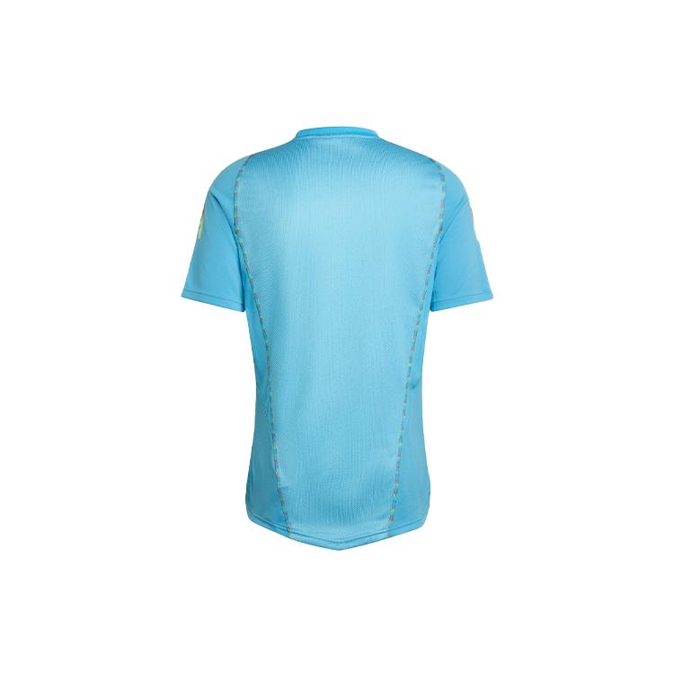 adidas Мужские синие футбольные майки умеренного прямого кроя HJ9942