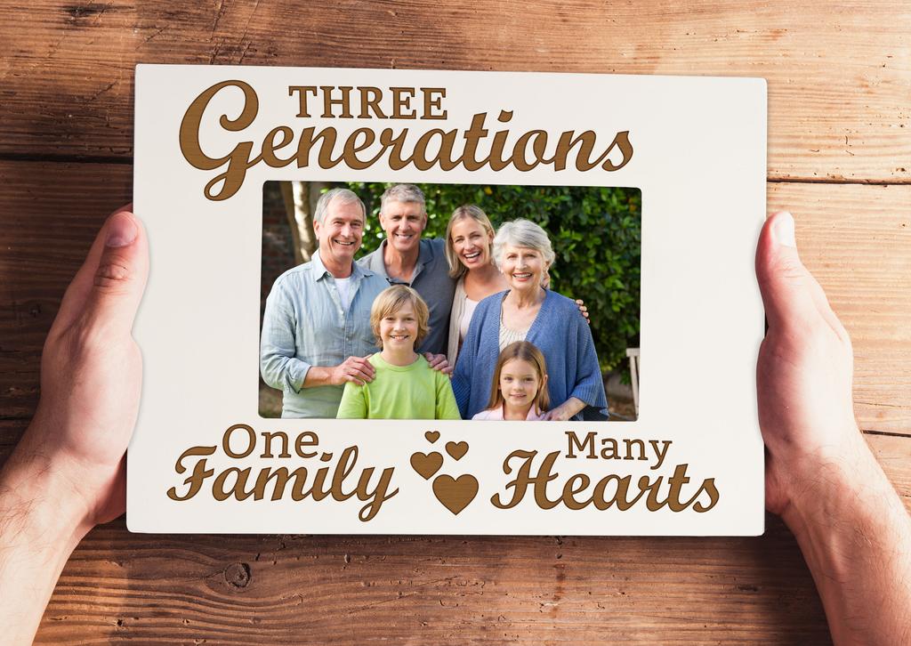 Дорогой сувенир, сделанный с любовью, настольная фоторамка с гравировкой, деревянная белая фоторамка, подарок для семьи