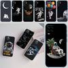 Astronaut Space Moon Case for Motorola G10 G20 G04 E30 E40 E22 E20 E13 E15 G22 G23 G05 G75 G35 G55 E22S E7 G6 G7 G8 G9 Plus Power Play