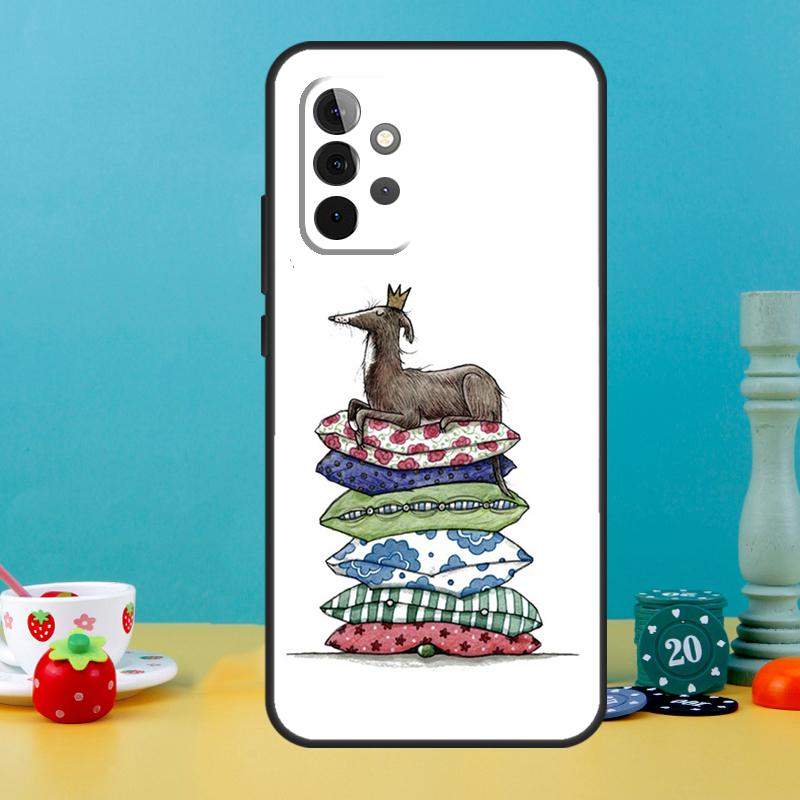 Galgo Greyhound Dog Case For Samsung Galaxy A05 A36 A56 A26 A16 A53 A33 A13 A12 A32 A52 A55 A35 A15 A54 A34 A14