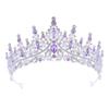 A Versatile New Bride Crown Headwear Hair Band Crown for Birthday Parties Wedding Banquets and Crown Gifts