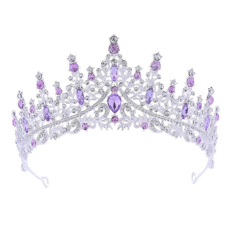 A Versatile New Bride Crown Headwear Hair Band Crown for Birthday Parties Wedding Banquets and Crown Gifts