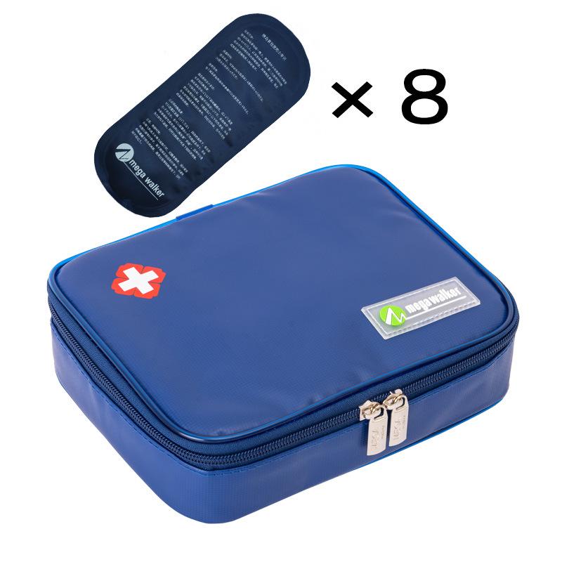 Large Insulated Portable Outdoor Medicine Cooler Bag for Insulin with Ice Pack