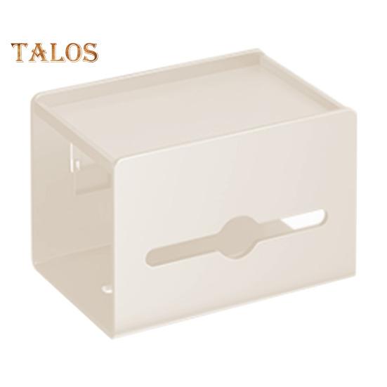 Многофункциональная настенная коробка для туалетной бумаги с полкой для хранения, простая установка, органайзер для спальни