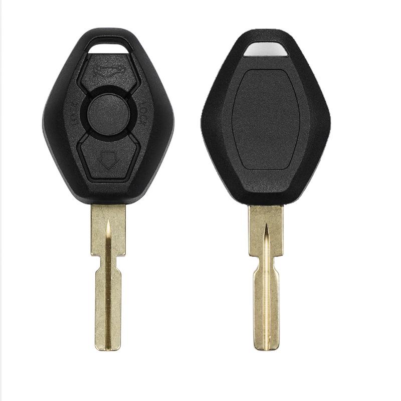 YMZP2 ID44Chip Remote Car Key EWS System Keyless 315/433MHz Compatible with for BMW E46 X3 E38 E39 Z4 X X5 Z3 Z with Battery car key