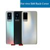 Новая задняя дверь корпуса для vivo X60, задняя крышка батарейного отсека V2046A со стеклом камеры для vivo X60, замена задней двери