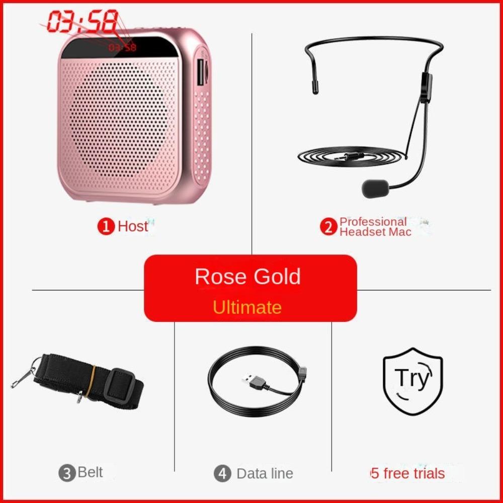 Мини проводной усилитель голоса, диктофон, аудиодинамик для учителя, речи, экскурсовода, лекции