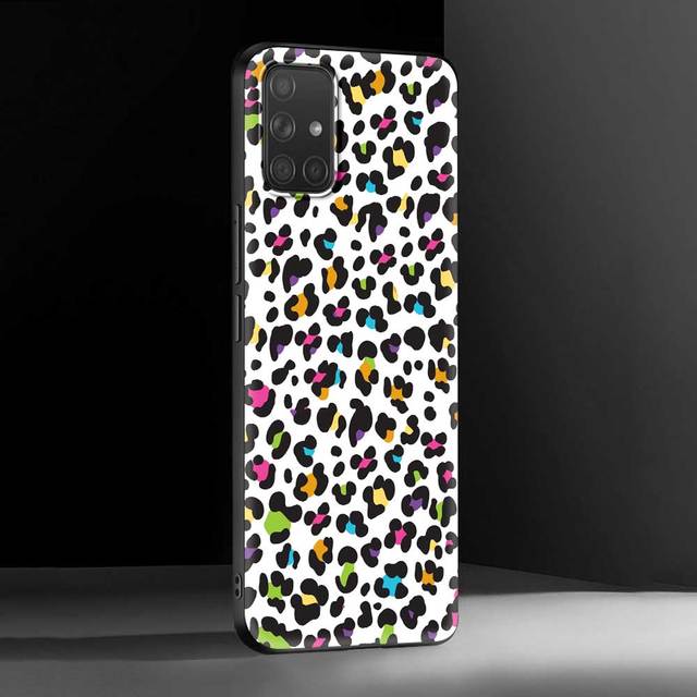 Чехол с тигровым леопардовым принтом и пантерой для Samsung A72 A91 A52 A51 A71 A42 5g A12 A02s A01 A32 A01 A11 A21 A21s A31 A41