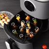 15/30pcs Stainless Steel BBQ Skewer Holder Portable Vertical Grill Rack Grilling Tool  Meat BBQ