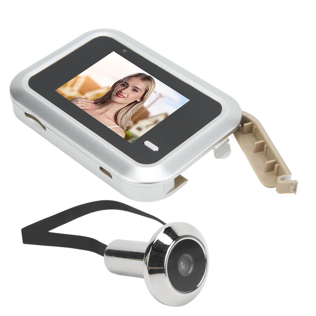 1MP Smart Digital Door Viewer with 2.4in TFT Display 160 Degree Wide Angle FIFO Function for Home