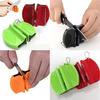 Hot Mini Ceramic Rod Tungsten Steel Camp Pocket Kitchen Knife Sharpener Tool Beus Color Random