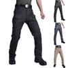 Men's Multi Pocket Work Pants For Sports And Outdoor Activities, Multi Pocket Casual Pants