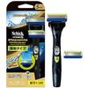 Schick 5-blade Hydro 5 Premium Power Select Holder 1 Replacement Blade + 1 Replacement Blade Included 3 Levels of Custom Vibration To Choose Fr