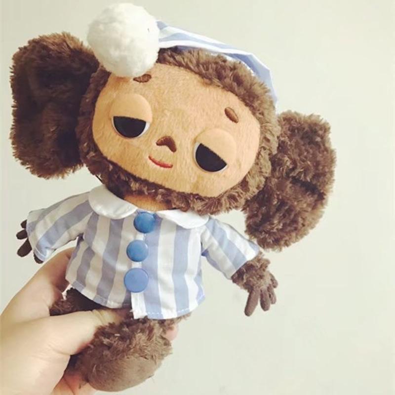 Русская плюшевая игрушка Ушастая обезьянка Чебулашка Плюшевая плюшевая игрушка