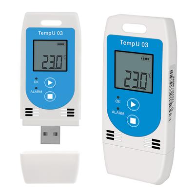 TempU 03 USB Логгер данных температуры и влажности Многоразовый регистратор данных RH TEMP Измеритель записи влажности с емкостью 32 000