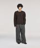 SIGNATURE Blend Shade Round Neck Knit [Brown]