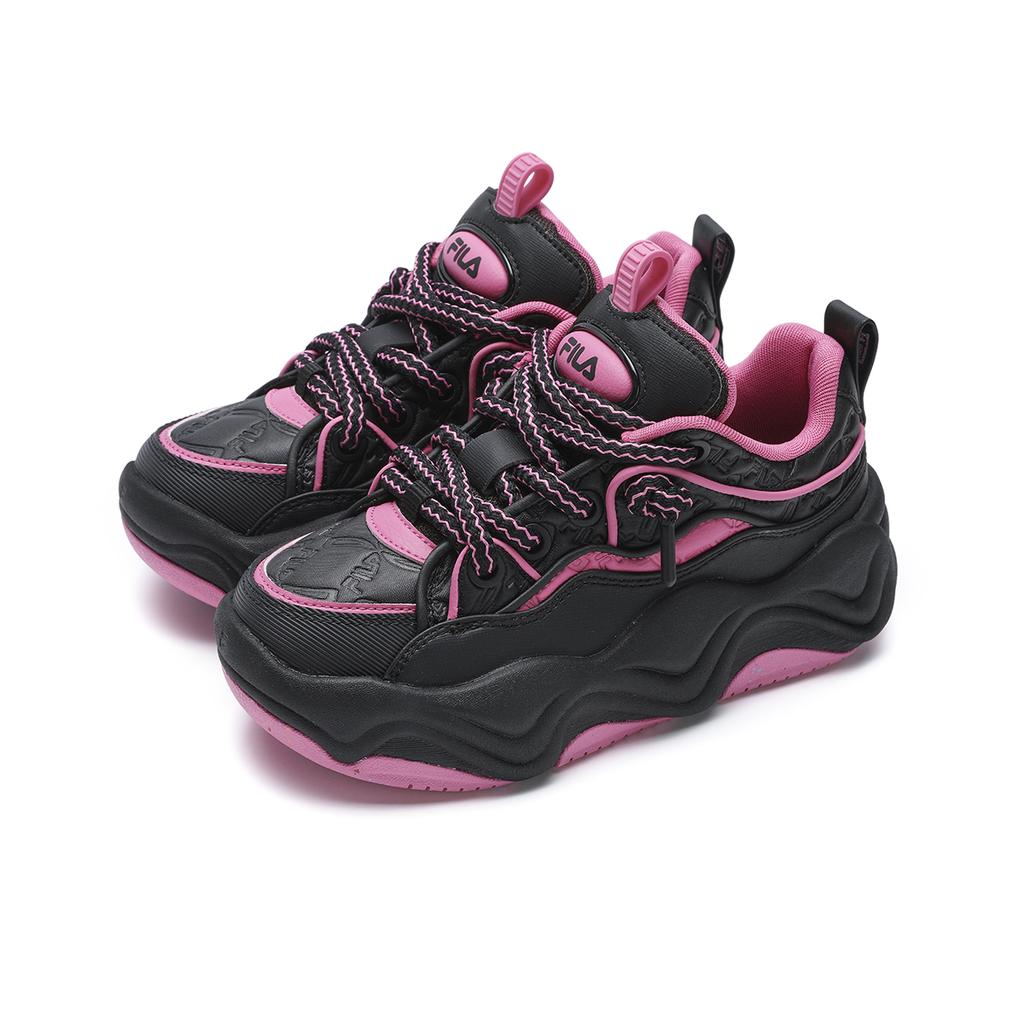 Fila Brook LV Flow Sand Shoes Современные Удобные Прочные Низкие Кеды для Скейтборда Женские кроссовки Черные Фиолетовые F12W441209FBW