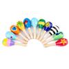 Kid Maracas Shaker Rattle Hand Percussion Musical Instrument Educational Toy for Grasp Sight Listen