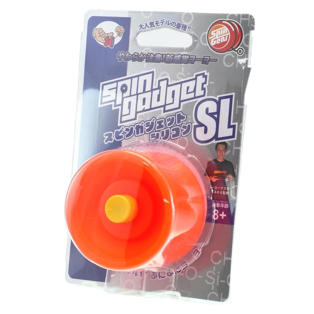 Мягкий силиконовый спин-гир спин-гаджет SL йо-йо (красный)