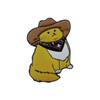 Creative Western Cowboy Kitty Brooch: Cute Mr. Cat Enamel Lapel Pin